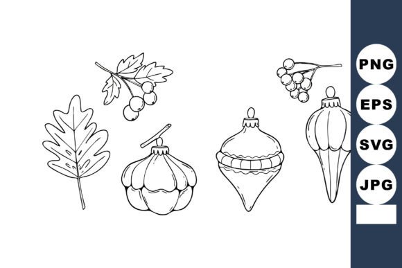 Autumn Leaves and Decorative Pumpkin Vec for Fall Design