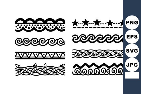 Elegant Ornamental Borders and Dividers for Design