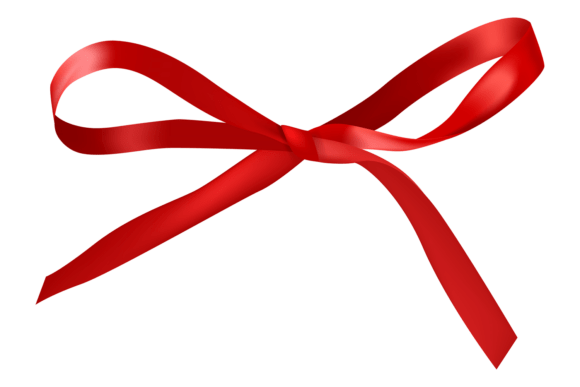 Elevating Celebrations with a Red Silk Ribbon Decorative Bow