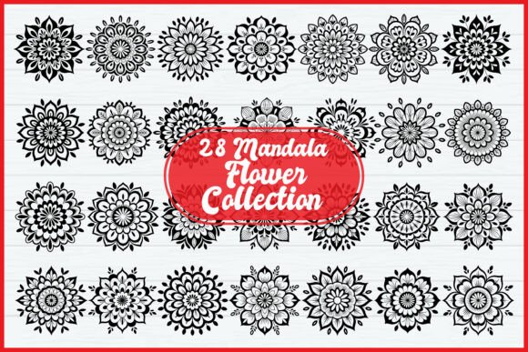 Elevating Creative Workflows with the 28 Decorative Mandala Art Collection