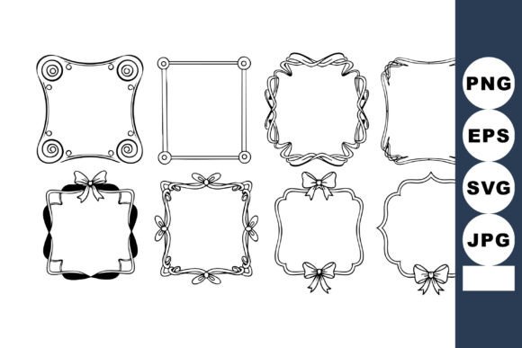 Elevating Design Projects with Decorative Vintage Frames with Bows