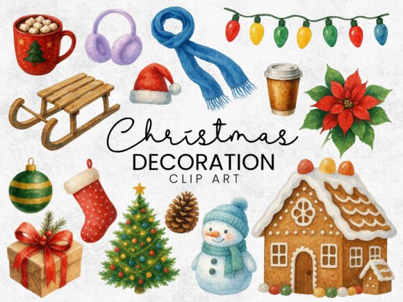 Elevating Holiday Branding: The Strategic Value of Decorative Christmas Items PNG Clipart