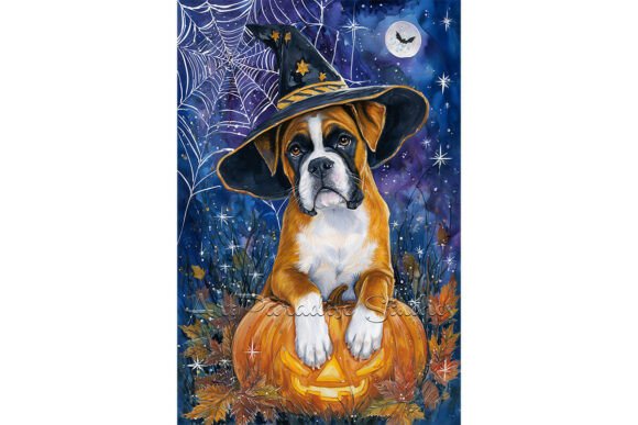 Elevating Seasonal Style with Boxer Dog Living Room Decorative Art