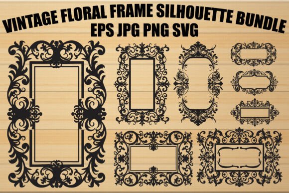 Elevating Your Designs with the Decorative Wedding Border Bundle