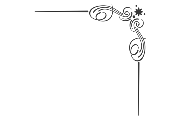 Evaluating Retro Ornate Line Corner Decorative Elements for Design Projects