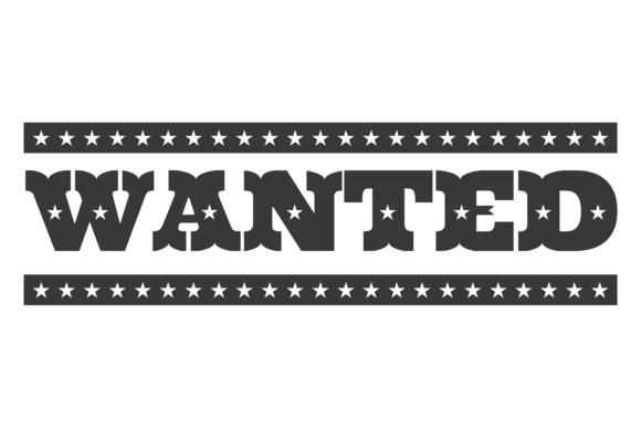 Evaluating the Retro Western Wanted Label Decorative Element for Creative Projects