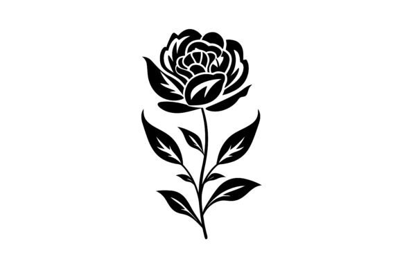 Integrating Decorative Floral Silhouette SVG into Professional Design Workflows