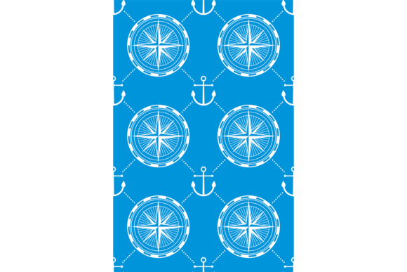 Marine Travel Pattern: Decorative Seamless Design
