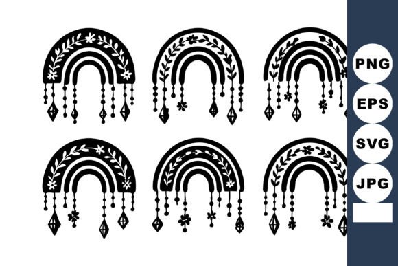 Mastering Boho Decorative Rainbows with Hanging Charms for Professional Designs