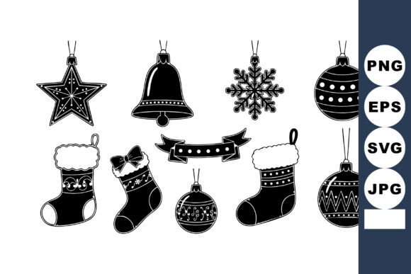 Mastering Festive Design: The Power of Black Silhouette Christmas Ornaments in Modern Creativity