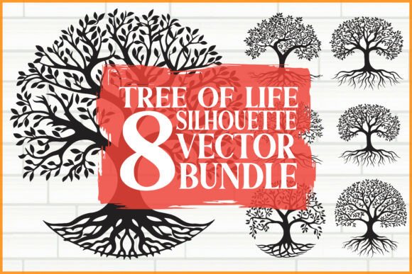 Unlocking Creative Potential with the Tree of Life Silhouette Bundle