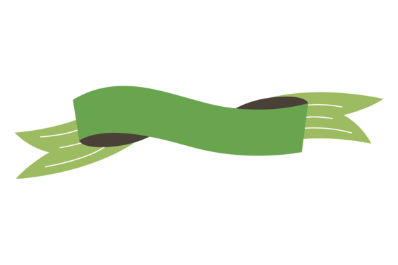 Unlocking Visual Impact with Green Banner Ribbon Decorative Title Labels