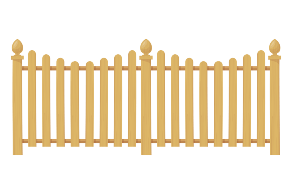 Wooden Fence & Decorative Yard Railing CA Ideas